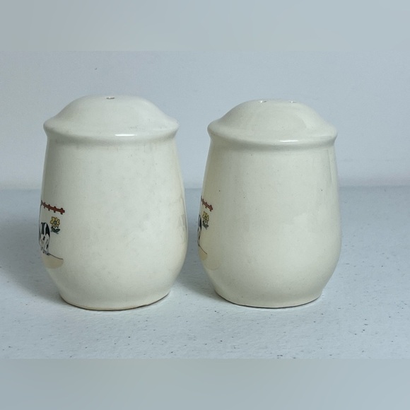 VTG Ceramic Barnyard Farm Animals Salt & Pepper Shaker Set Country Cottage Core - Picture 5 of 11